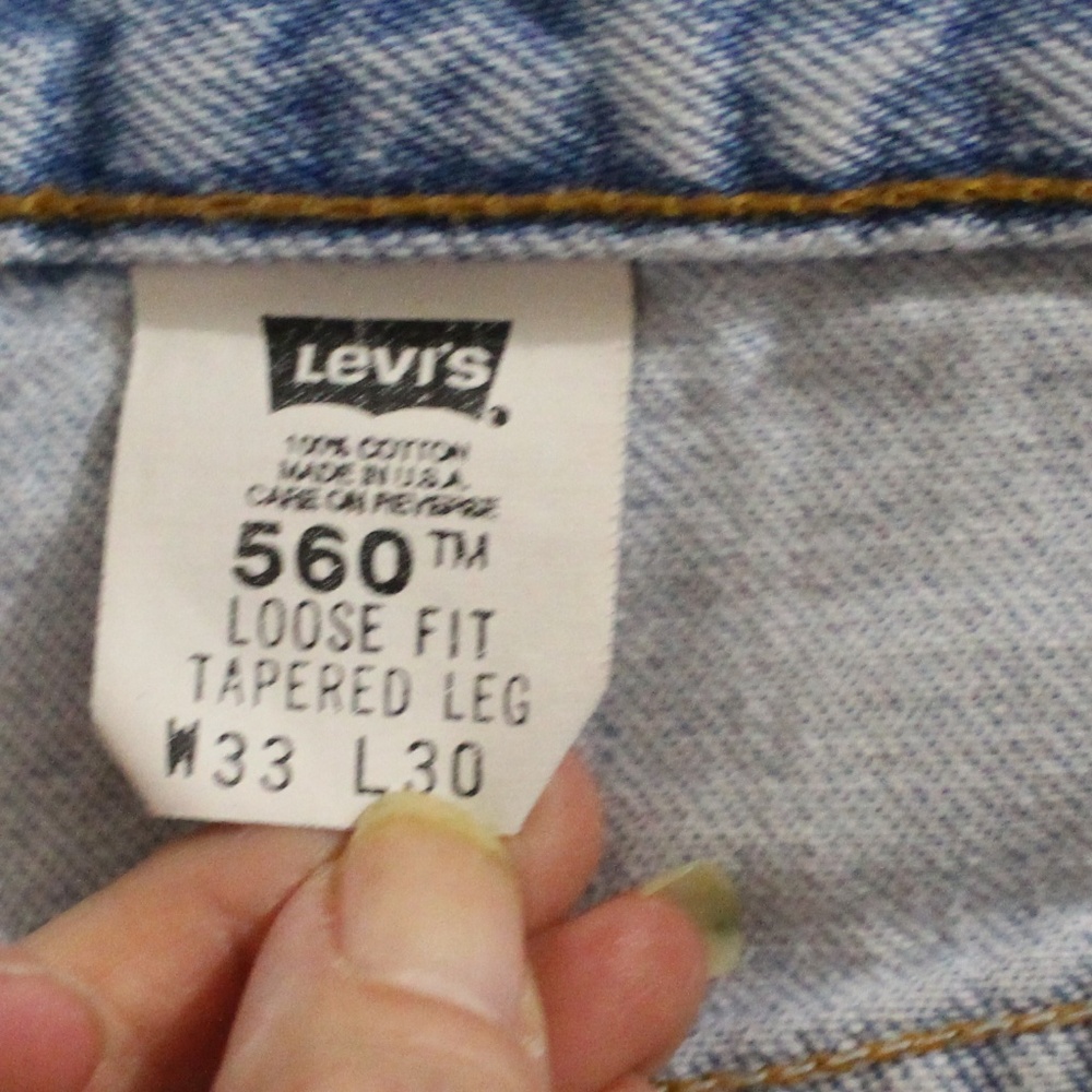 Levi, 560 Loose Fit Tapered leg jeans - Picture 6 of 6